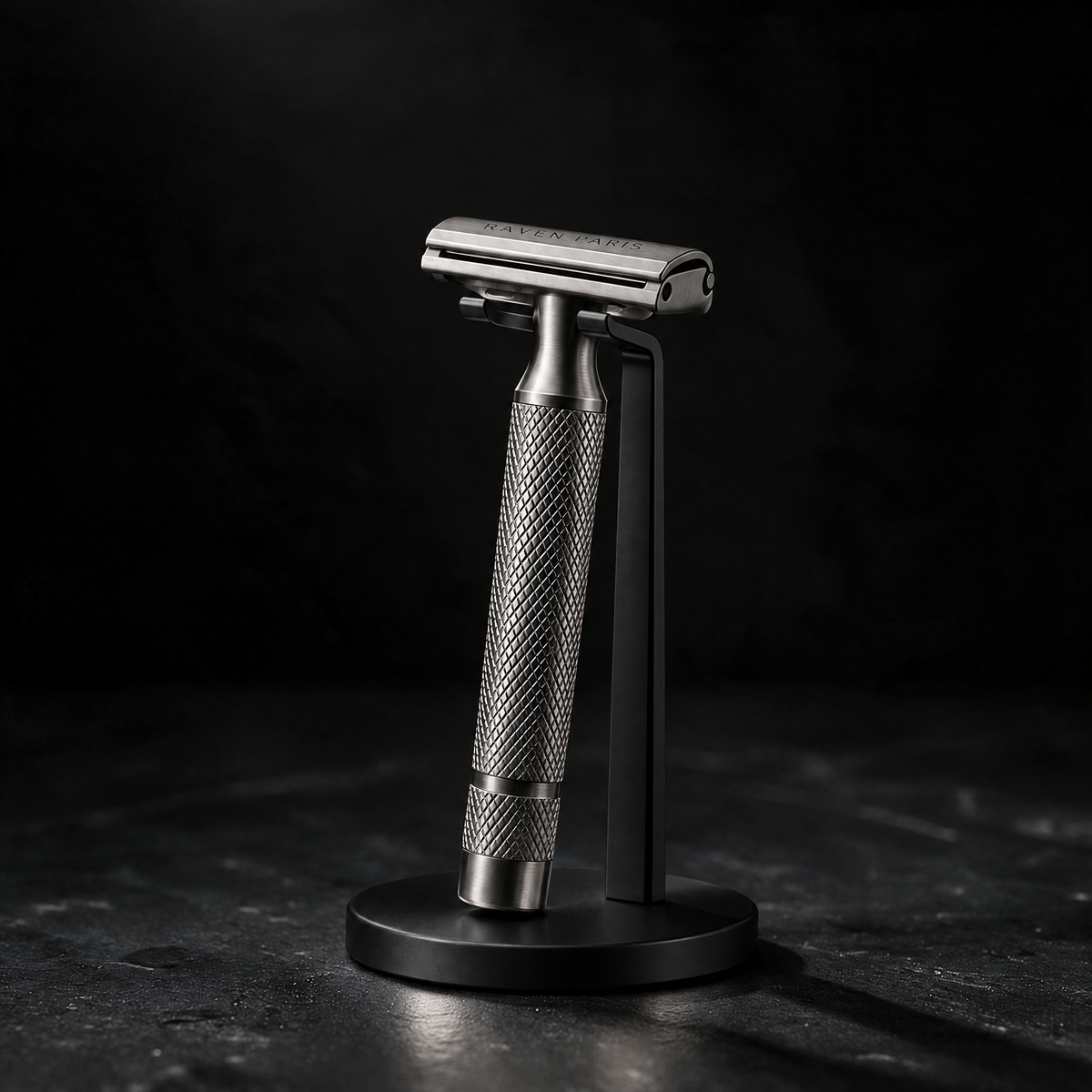 Socle ACIER 30 Noir Mat